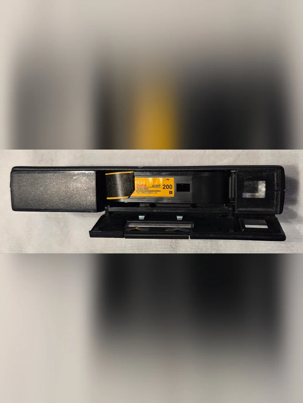 Vintage Vivitar 604 Black Pocket Film Camera